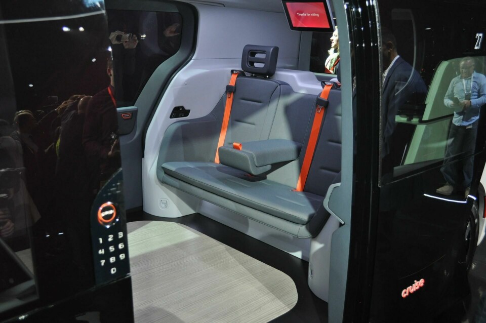 Keypad allows for a secure entry into the Origin Cruise Origin_enter