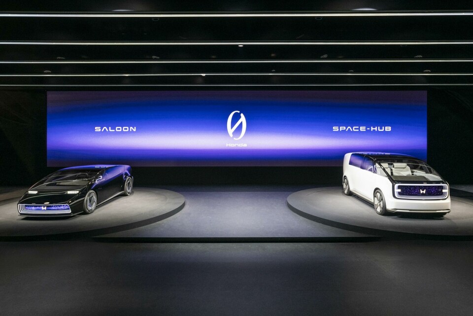 Honda reveals futuristic ‘0 Series’ concepts Honda 0 Series Concept Saloon and Honda 0 Series Concept Space-Hub
