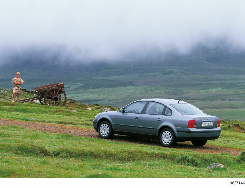 Classic three-box: Volkswagen Passat B5 Volkswagen Passat B5