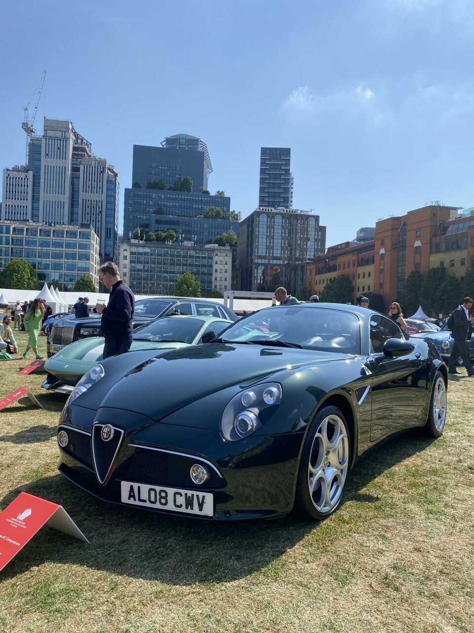 2009 Alfa Romeo 8C Competizione at 2023 London Concours 2009 Alfa Romeo 8C Competizione at 2023 London Concours