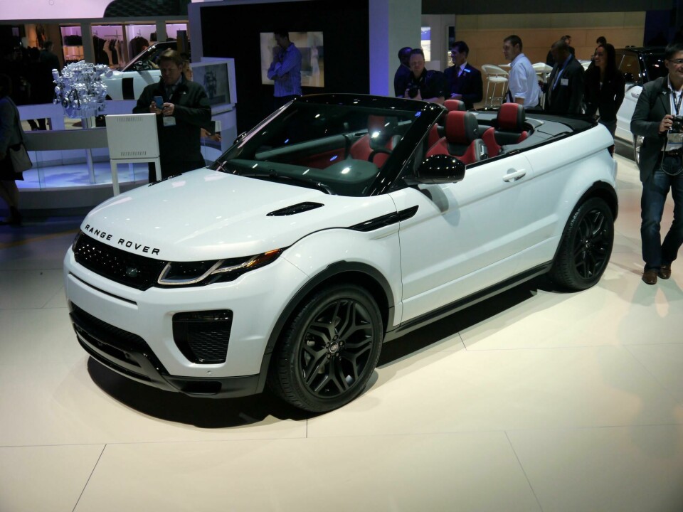LA 2015: Range Rover Evoque Convertible is our guilty pleasure Range Rover Evoque Convertible 01