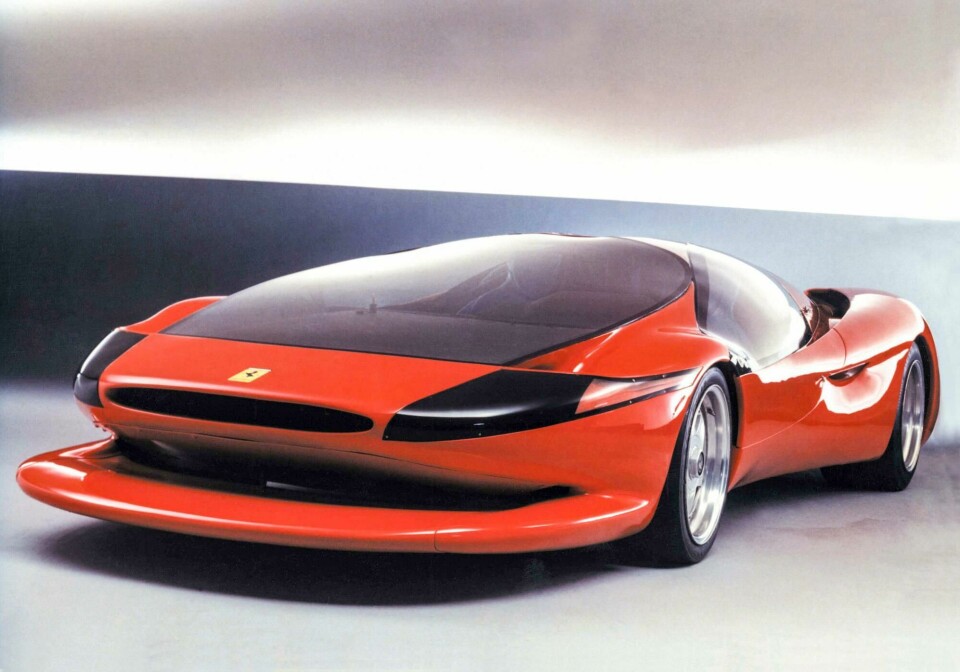 Concept Car of the Week: Colani Ferrari Testa D’oro (1989) Colani Ferrari Testa Doro 1