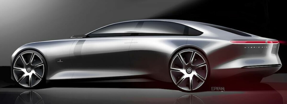 Design Development: HK H600 concept by Pininfarina A Key Sketch Selezionato