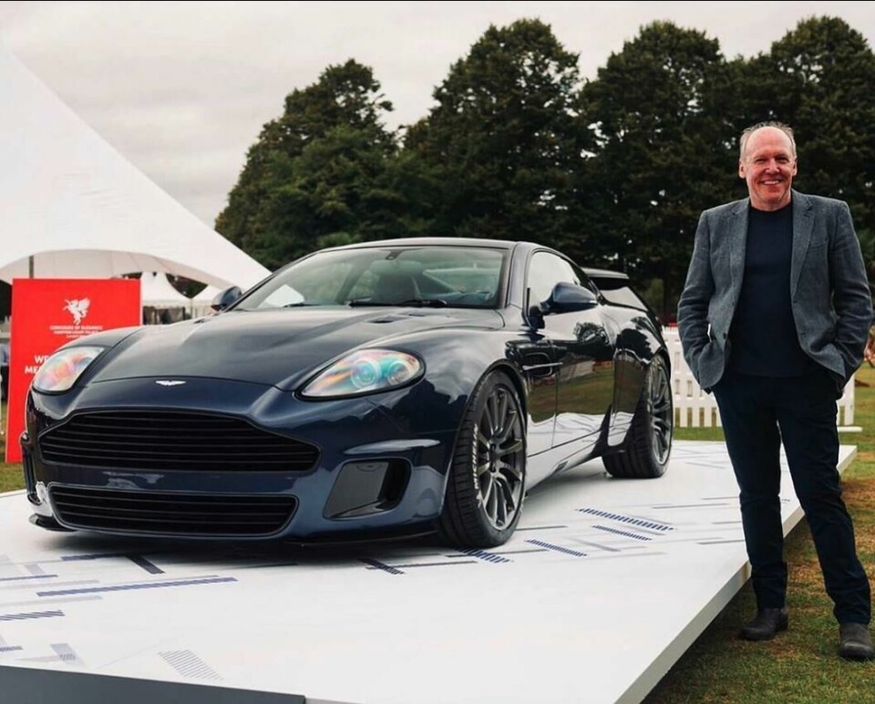 Ian Callum next to his first CALLUM project (image from CALLUM’s Instagram) Ian Callum next to his first CALLUM project (image from CALLUM’s Instagram)