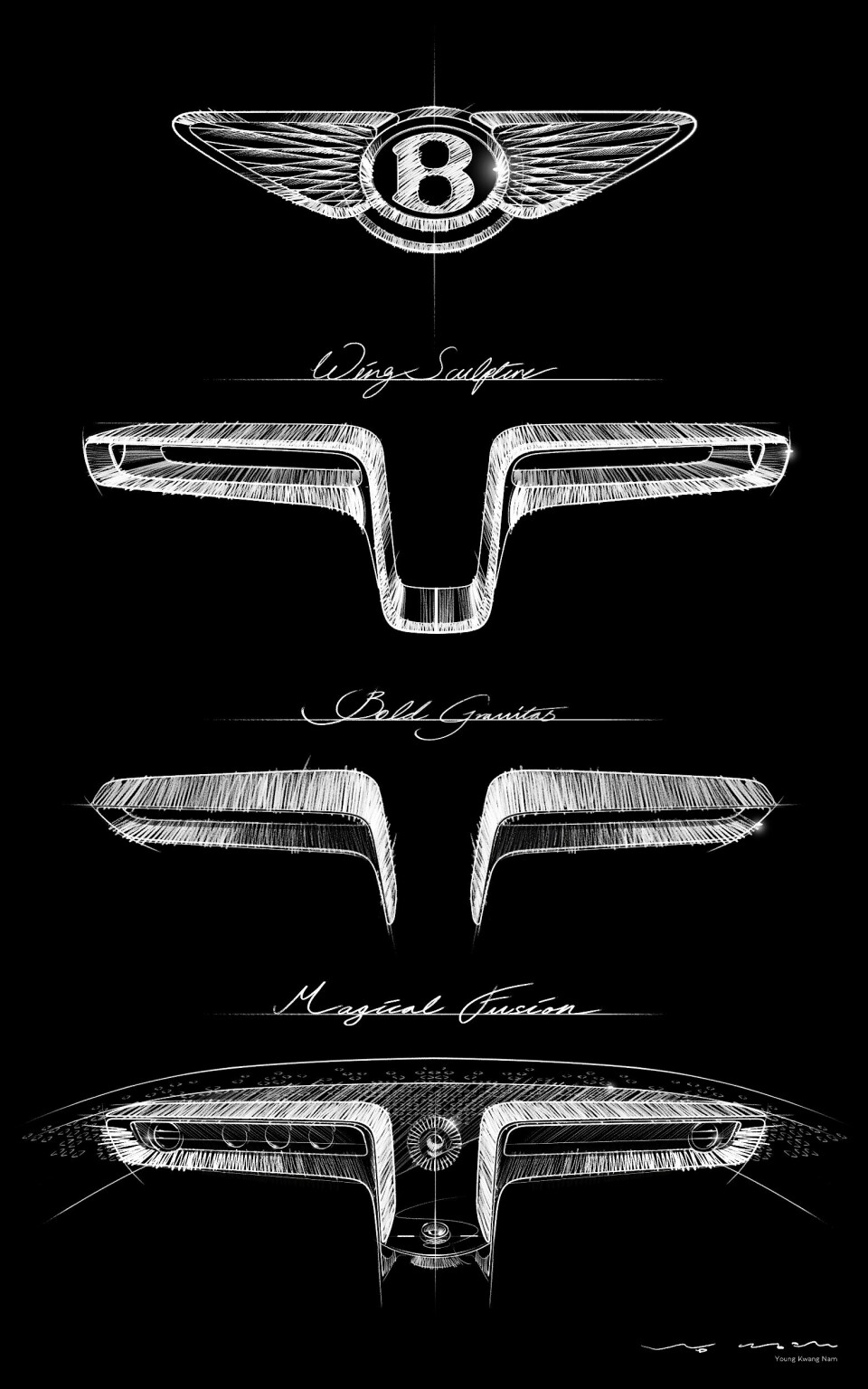 Bentley redesigns logo for the fifth time in the brand’s history