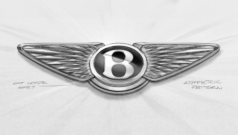 The new Bentley logo.