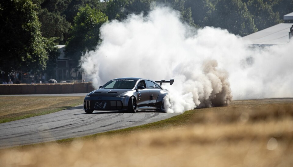 Ioniq 6 N Drift Spec doing its thing