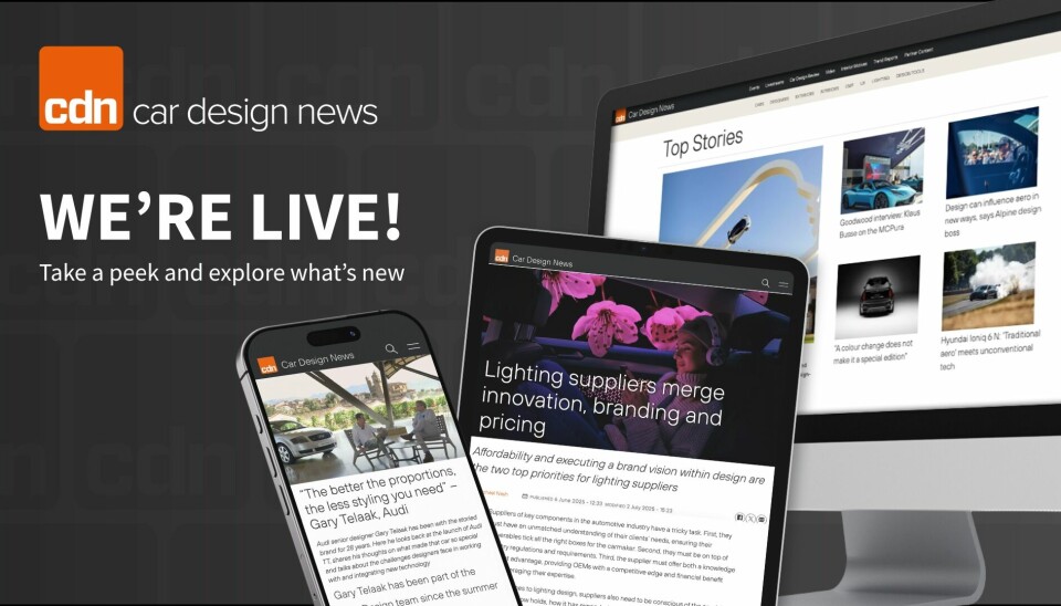 The new Car Design News website is live