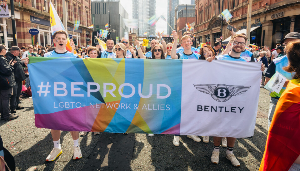 Bentley’s studio design manager on pride in the workplace