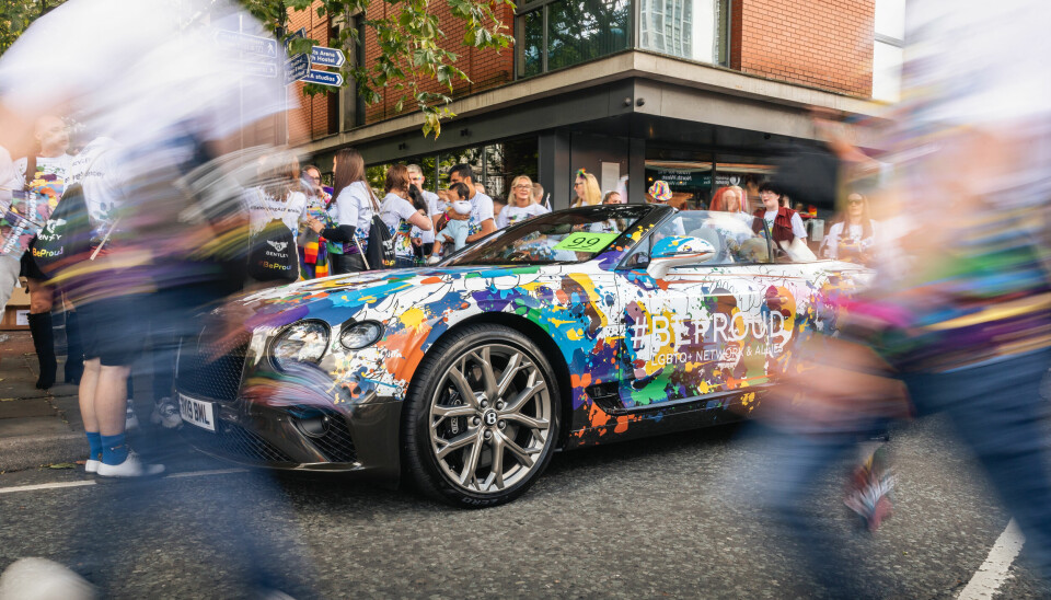 Bentley’s studio design manager on pride in the workplace