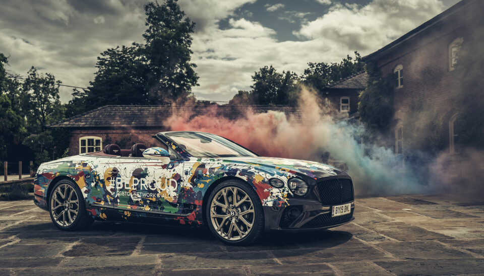 BeProud branded Bentley