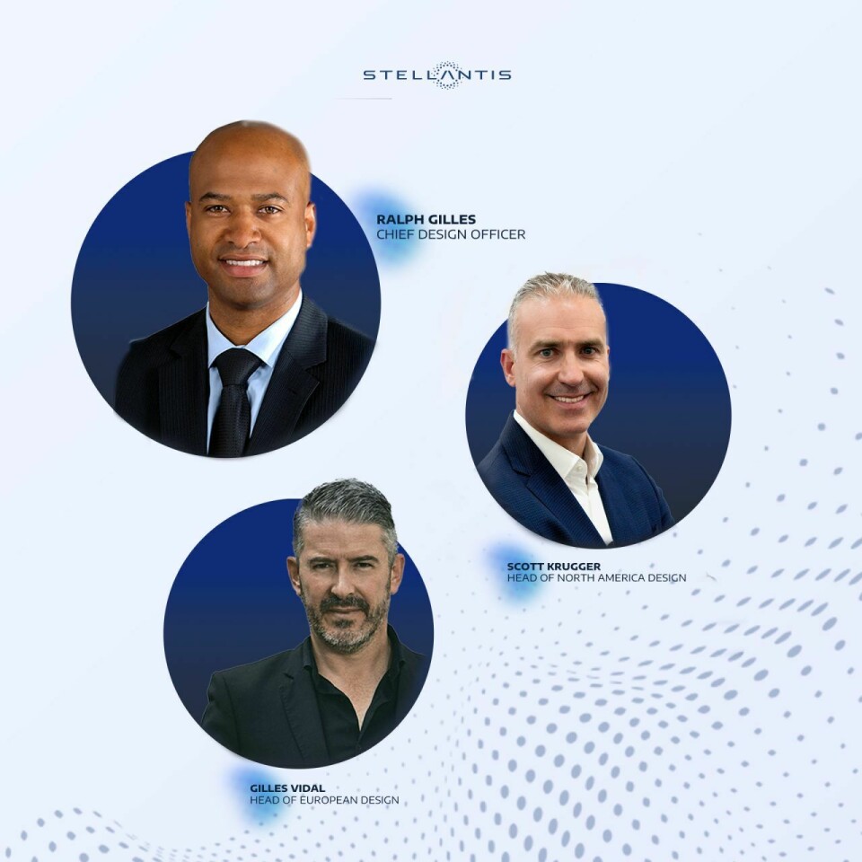 The new-look Stellantis design leadership structure