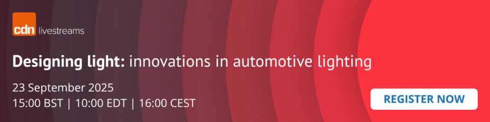 Register now: Designing light - innovations in automotive lighting