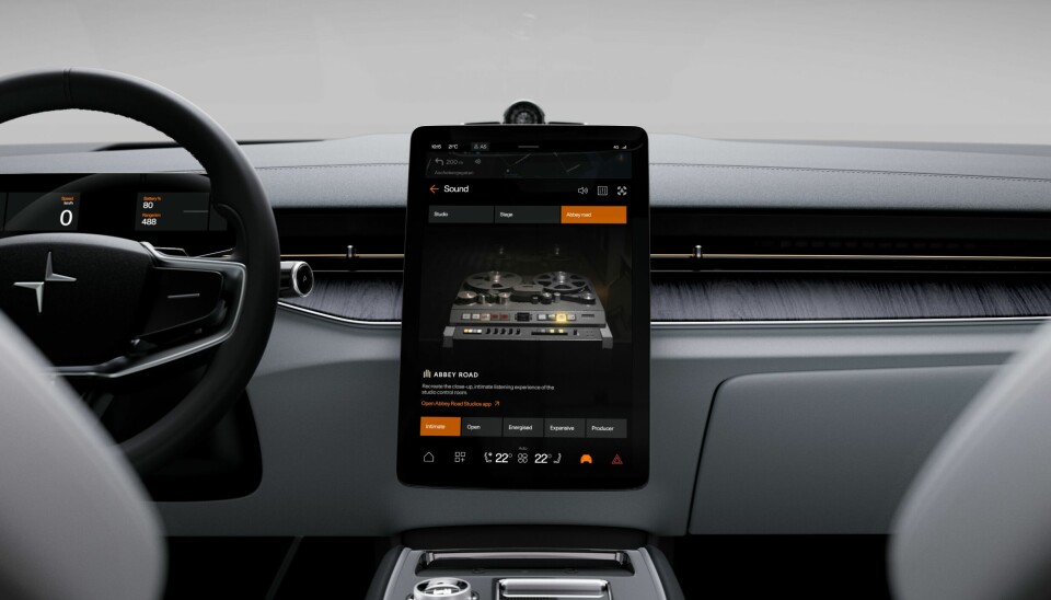Polestar 3's OTA update adds Abbey Road Studios' mode (exclusive to Bowers & Wilkins audio system)