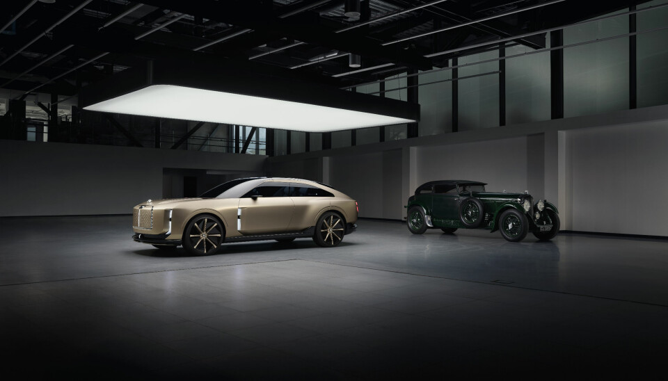 The EXP 15 concept (left)