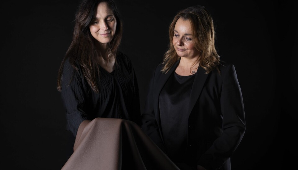 Elmo's design and development managers Janne B Liess (right) and Helena Bonving
