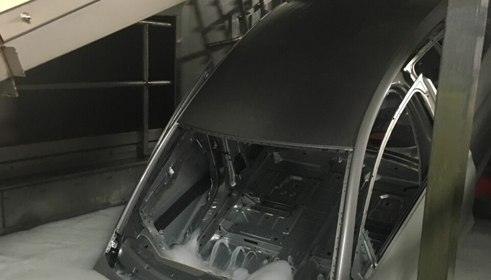 The paint shop is a serious operation