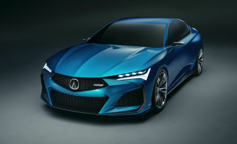 Pebble 2019: first sight of the Acura Type S concept 2019 Acura Type S concept