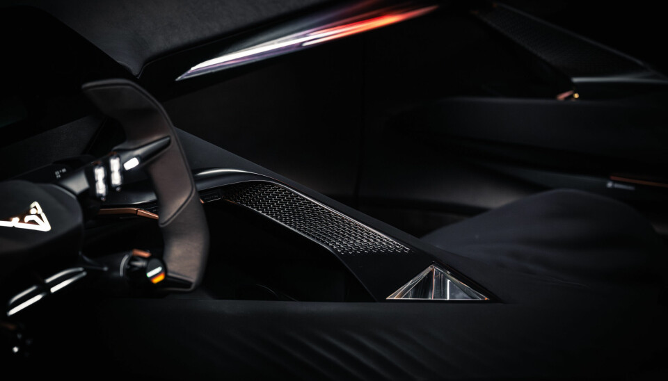 The Cupra Tindaya concept's 'jewel'