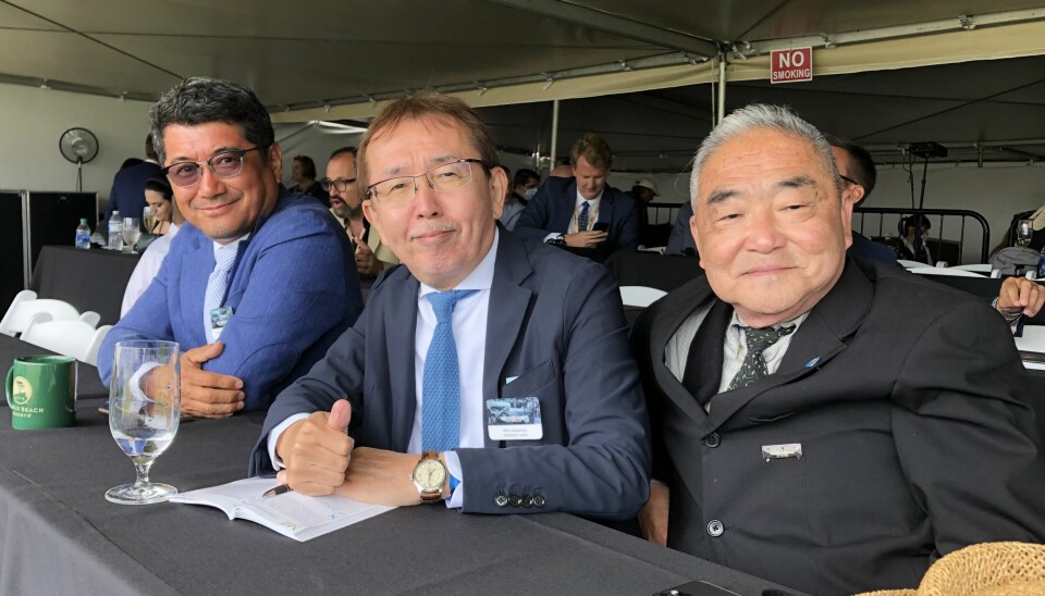 Shiro Nakamura and Tom Matano at Pebble Beach