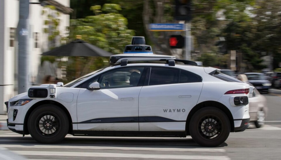 A Waymo autonomous taxi test car - a second life for the Jaguar iPace