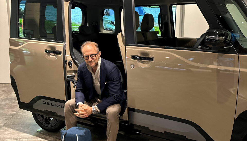 Dambrosio with one of his favourites, the Declia Mini