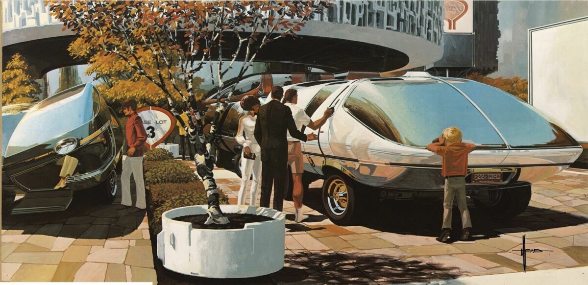 Automotive designer Syd Mead exhibit this Spring in New York City
