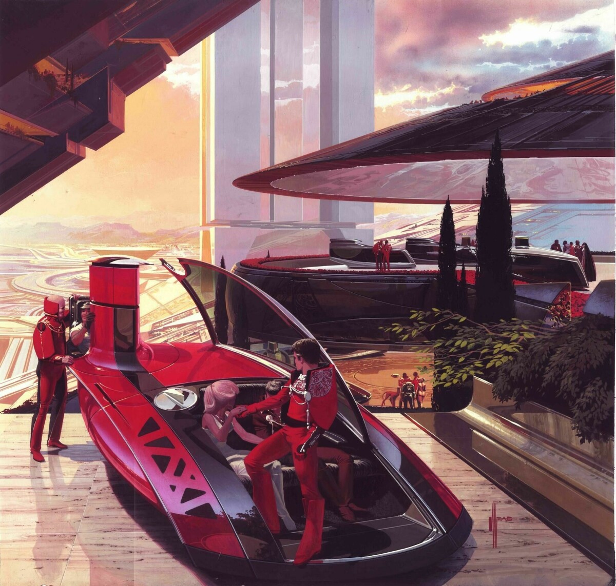 Automotive designer Syd Mead exhibit this Spring in New York City